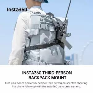 디지털 카메라가방 Insta360 오리지널 스포츠 액션 카메라 액세서리용 3인칭 백팩 마운트