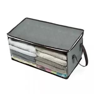 [하프클럽/]홈슨 투명창 부직포 옷정리함 / 접이식 리빙박스