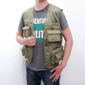 [하프클럽/]경량 메쉬 레저 조끼 등산 아웃도어 여름조끼 L