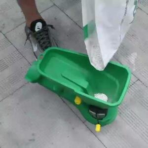 조절식 종자 살포기 잔디밭 정원 농장용 휴대용  파종기 콩 옥수수 균일 파종 도구