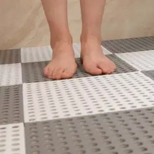 조립식 매트 방지 미끄럼 욕실 그레이