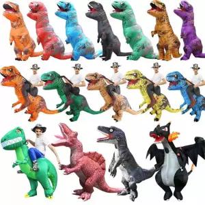 공룡옷 할로윈데이 코스튬 공룡 풍선옷 에어슈트