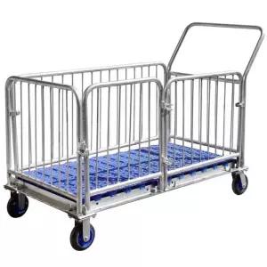 돼지 우리 카트 케이지 양돈장 가축이동 트롤리 운송