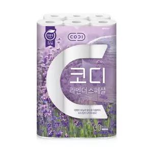 코디 3겹 라벤더스페셜, 30m, 30롤, 1개