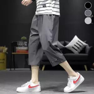 [옷자락]남자 폴리 얇은 시원한 베이직핏 바지