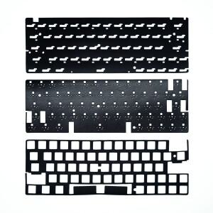 Keebox 60 64 80 레이아웃 Poron 플레이트 폼 스위치 시트 하단 키보드 타이핑 사운드 저소음 무음 Neo80 T