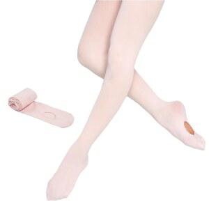 댄스 라틴 요가 공연을 위한 Caplancy 프로페셔널 컨버터블 발레 타이츠 여성용 소프트 양말 전환