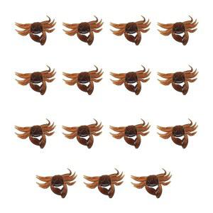 15PCS 게 미끼 키트 - 민물 낚시를 위한 인공 실리카 젤 미끼, 실물과 같은 3D 부드러운