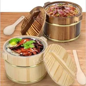 일식 밥통 뷔페 식힘통 샤리통 나무 보온통 초밥