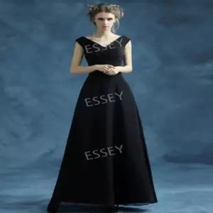 성악드레스 단체 검정드레스 시상식 합창단복 연주회드레스 파티원피스 우아한 공연