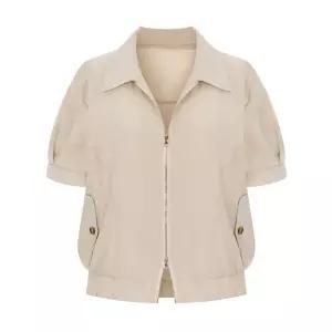 [티뷰] 아웃포켓투웨이린넨점퍼_V6B-CJP001