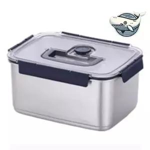 밀폐식 스텐 수납반찬통 김치 보관용기 6.2L