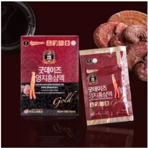 한국고려홍삼 굿데이즈 영지액 70ml x 30포 스틱 농축 진액 진과 캔디 절편 세트 선물 선물용