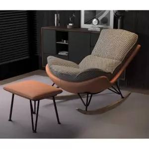 수유 흔들의자 스툴 포함 안락 거실 싱글 1인소파