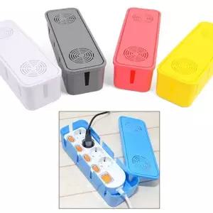 [하프클럽/]케이블 콘센트 멀티탭 정리함 보관함 박스 랜덤 1개