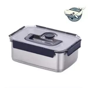 부엌 정리 스텐 수납 용기 반찬통 밀폐형 용기