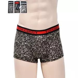 고신축 사방스판 호피패턴 남성 남자 드로즈 3매 사각 MCe9+9Bjr