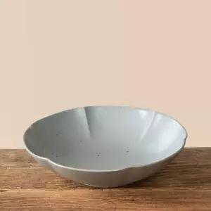 이천도자기 HV63OB27 달 그레이 꽃양볼 소 15cm 도자기 식기