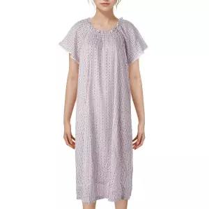 [롯데백화점]비비안 반팔여성이지웨어 원피스  60수 레이온 기하학나염  GW1934B