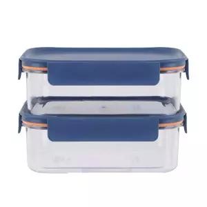 디디샵 GC95YK96 비스프리 듈러 직사각 밀폐 용기 910ml 2p