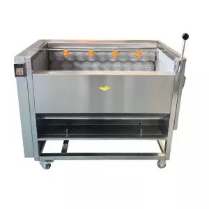 구근류 세척기 감자 세척 당근 채소 연근 생강 자동 인삼 무 브러시 농산물 씻는 고추