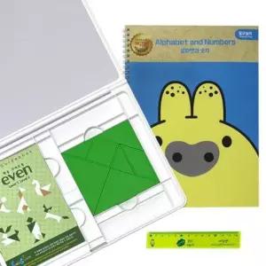 고퀄리티   에듀쌤 자석칠교 숫자 창의 알파벳과