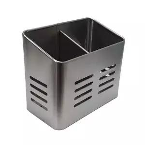 키친프리 UA22YS19 스텐 사각 다용도통 수저꽂이