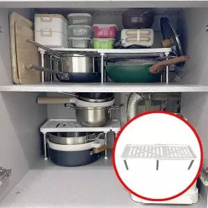 ZF EU35UQ02 길이조절 정리 선반 싱크대하부장