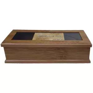 업소용 UZ42ZY54 식당 죽향 원목무늬 수저함 수저통 도시락