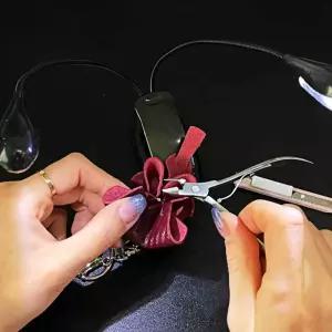 트윈 스탠드 형 2구 집게 독서등 블랙 OeF6+8PZi