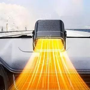 차량용온풍기 차박난로 열풍기 미니 히터 자동차 배터리