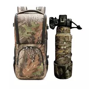 디지털 카메라가방 Fuji Canon Nikon Sony w 200-600mm 400-800mm 렌즈 용 전문 방수 망원 가방 패딩 충격