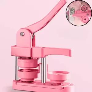 편리한 58MM 뱃지 기계 핀버튼 원형 DIY 굿즈 제작 zkR8+6Bqx