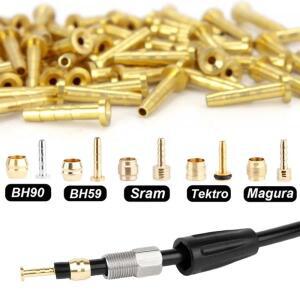 BH90/BH59/SRAM/MAGURA/TEKTRO 튜브 컷오프 오일 브레이크용 올리브 헤드 산악 자전거 바늘, Shimano와 호