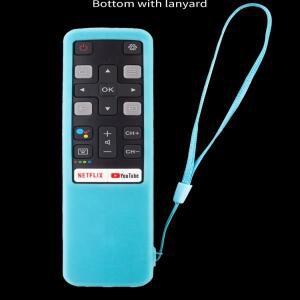 TCL RC802V 스마트 TV 리모컨 49P30FS 65P8S 55C715용 실리콘 케이스 커버 사용