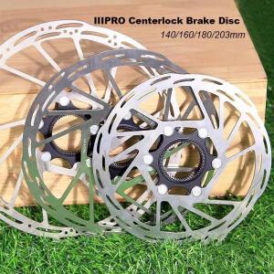 Mtb 자전거 센터 잠금 브레이크 디스크 140mm 203mm 도로 Shimano Sram 디스코 용 방열 냉각