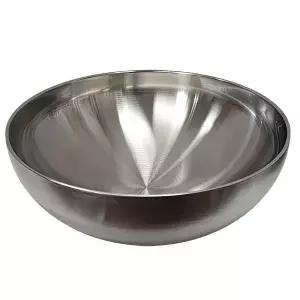 델키 XI02BK31 스텐 업소용 식기 샤틴 라면 냉면기 그릇 21cm 국수