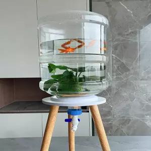 정수기 어항 물통 환수 배수 간편 밸브 생수통 스탠드 기본 세트 버킷 약간 스크래치