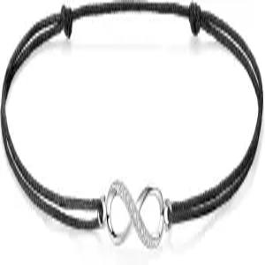 ZENI 인피니티 여성용 발찌 부드러운 피부 친화적 로프 발목 팔찌 핸드메이드 34cm 조절 가능한 사랑 우정