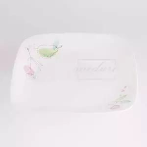 코렐 ML41QP55 파스텔멜로디 사각 중접시 식기 그릇