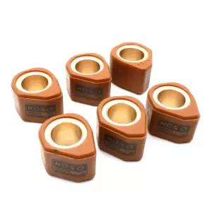 성능 변속기 웨이트 롤러 다각형 슬라이더 18X14mm KOSO GY6 150cc 스쿠터 12/13/14/15/16/17/18 그램