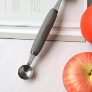 화채 QK90OU65 스푼(양쪽) 스텐 다용도 과일스쿱 디저트 숟가락