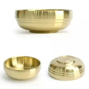 이중 PA65GX73 티타늄 한정식 냉면그릇 냉면기 21.8x8.2cm 7호