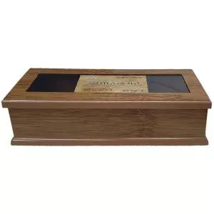 업소용 ZS01ET30 식당 죽향 원목무늬 수저함 수저통 도시락