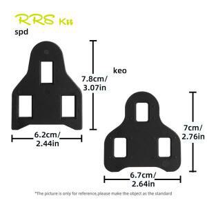 Rrskit SM-SH20 클리트 스페이서 SH20 SPD-SL 페달 클램프 및 볼트 세트 SM SHIMANO Road Cycling Shoe