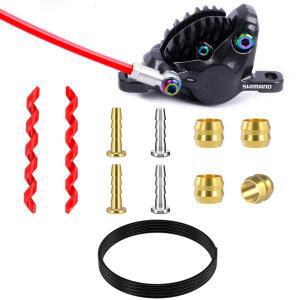 2500mm 자전거 유압 디스크 브레이크 호스 3겹 오일 튜브 (BH59 BH90 Sram Magura 니들 부품용)