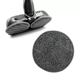 물걸레청소기 원형 극세사패드 15cm 그레이(벌크1개)