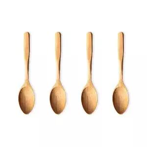 자연소재 WR76DV68 원목티스푼 원목소형스푼세트 수공예