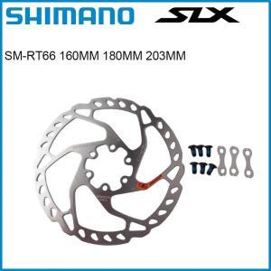 SHIMANO RT66 디스크 로터 SLX SM-RT66 160MM 203MM 브레이크 6-볼트 M670 시리즈