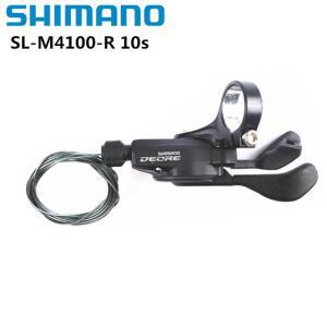 Shimano DEORE M4100 왼쪽 2단 M6000 시프터 오른쪽 2/3x10단 MTB 변속 레버 30s